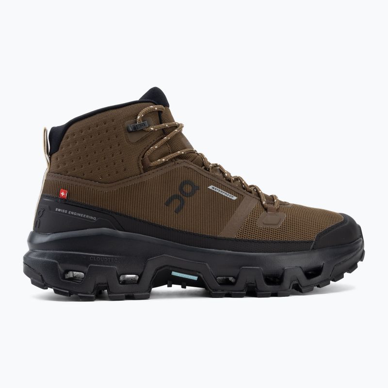 Men's hiking boots On Cloudrock Mid Waterproof earth/black 2