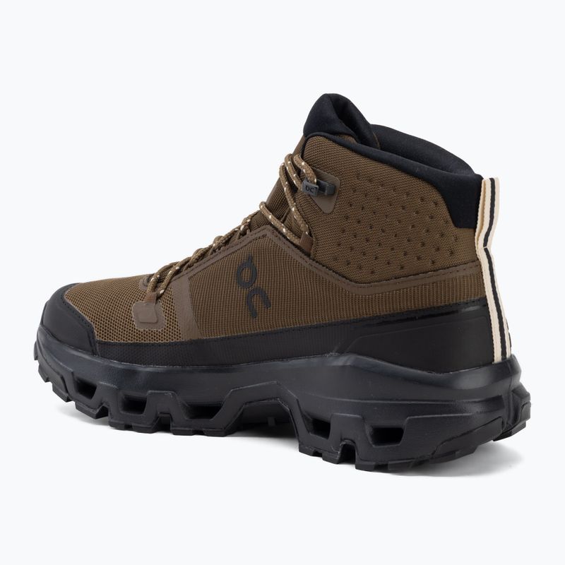 Men's hiking boots On Cloudrock Mid Waterproof earth/black 3