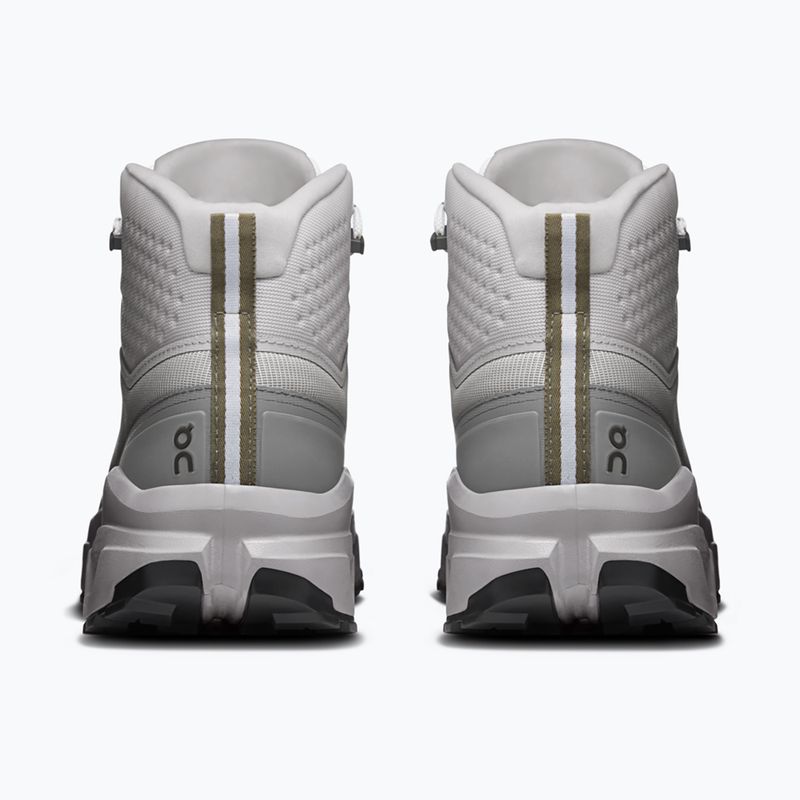 Men's hiking boots On Cloudrock Mid Waterproof glacier/alloy 5