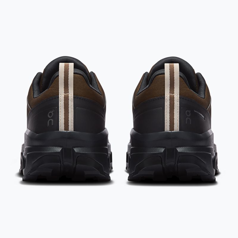 Men's hiking boots On Cloudrock Low Waterproof earth/black 5