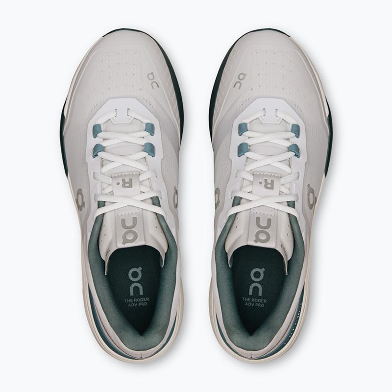 Men's tennis shoes On The Roger Advantage Pro frost/evergreen 6