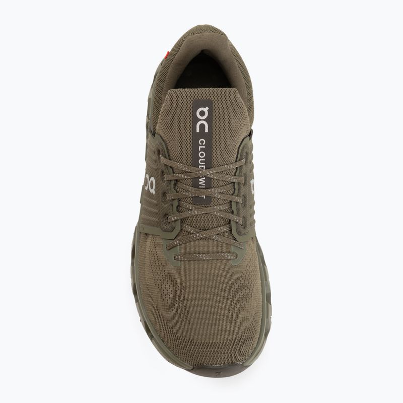 Men's running shoes On Cloudswift 4 olive/thorn 5
