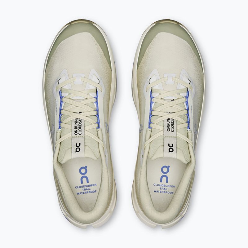 Men's running shoes On Running Cloudsurfer Trail 2 Waterproof ghost/chalk 6