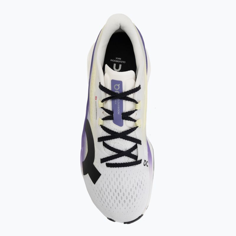 Men's running shoes On Cloudboom Max white/juniper 5