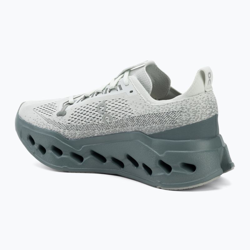 Men's running shoes On Cloudsurfer Max iceberg/olive 3