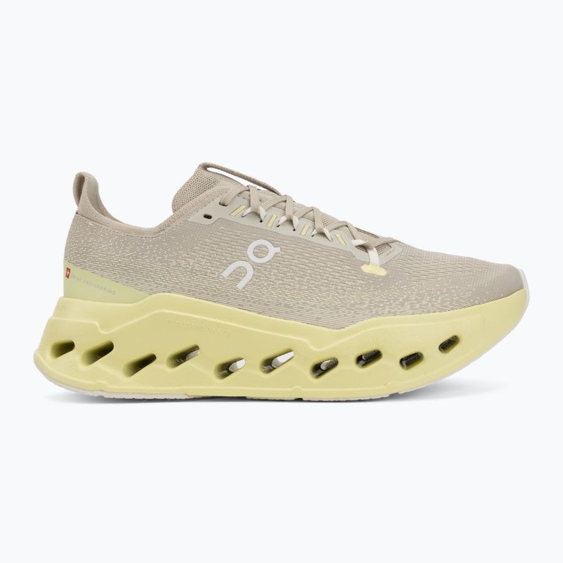 Men's running shoes On Cloudsurfer Max pelican/limelight 2
