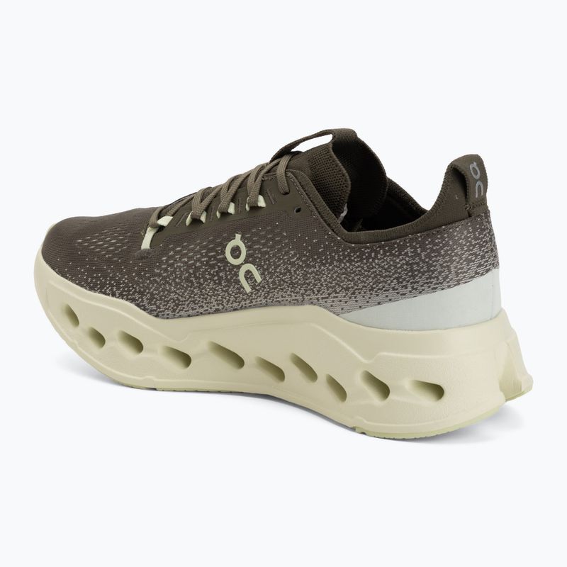 Men's running shoes On Cloudsurfer Max olive/seedling 3