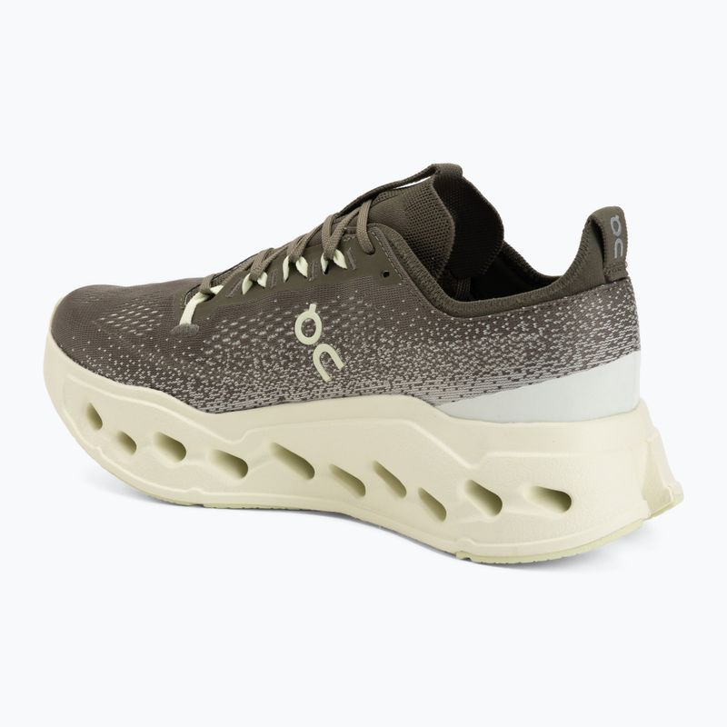 Men's running shoes On Cloudsurfer Max Wide olive/seedling 3