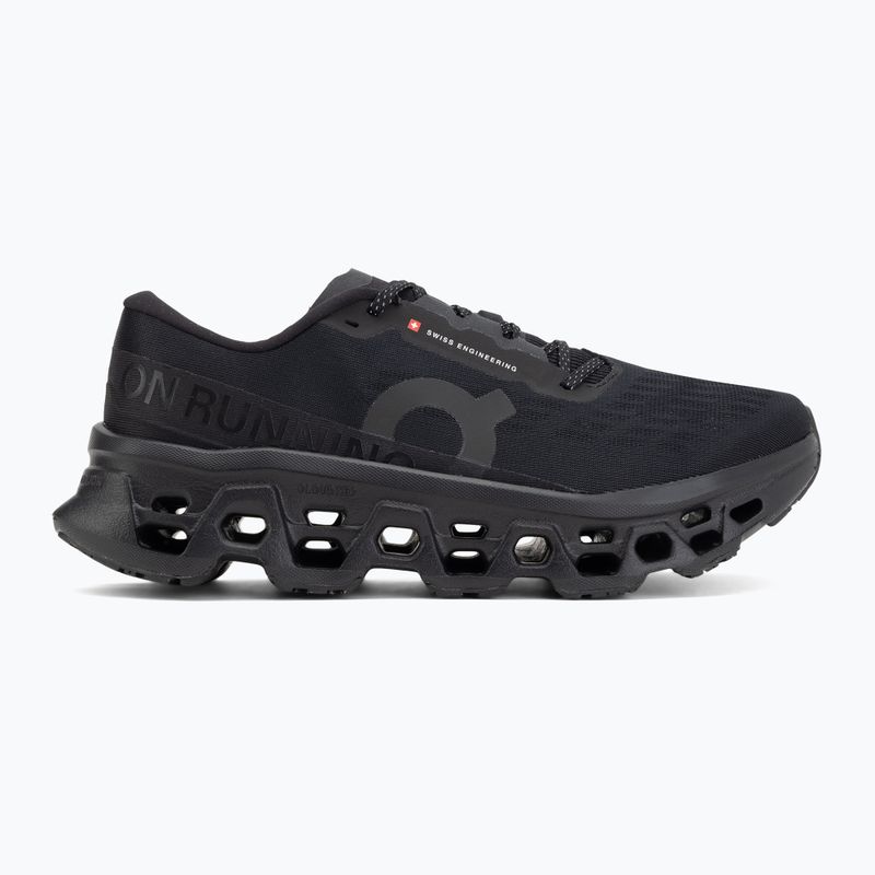 Men's running shoes On Cloudmonster 3 black/black 2