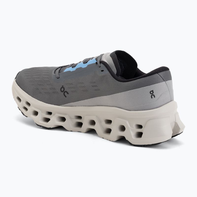 Men's running shoes On Cloudmonster 3 rock/silver 3