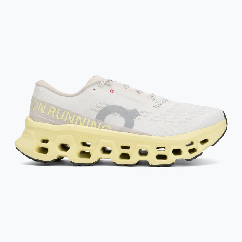 Men's running shoes On Cloudmonster 3 ivory/limelight 2