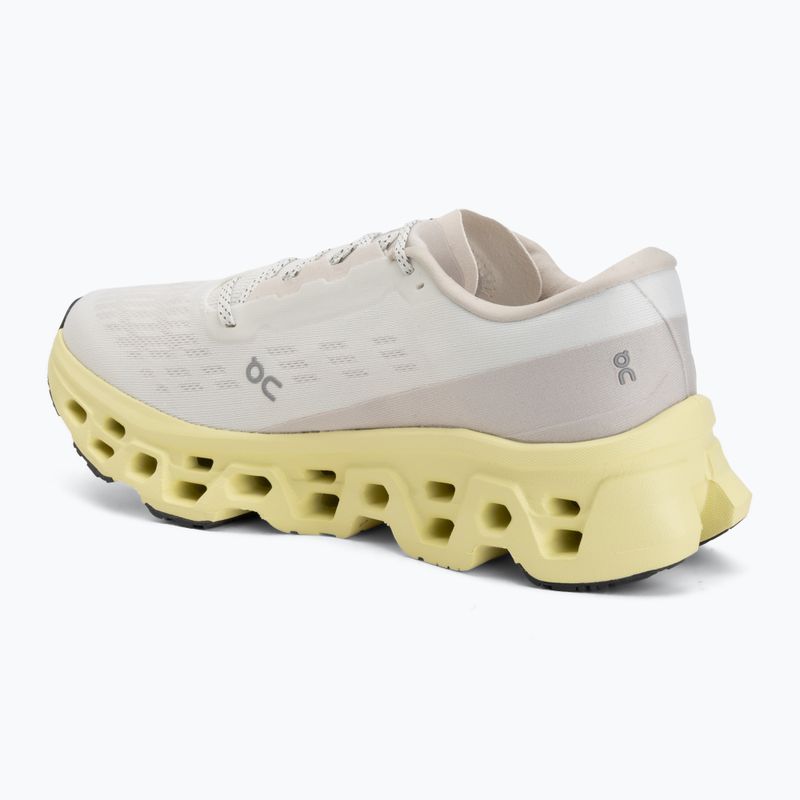 Men's running shoes On Cloudmonster 3 ivory/limelight 3