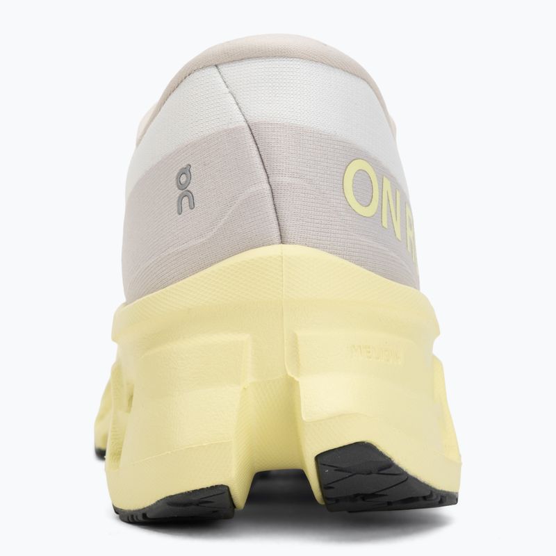 Men's running shoes On Cloudmonster 3 ivory/limelight 6