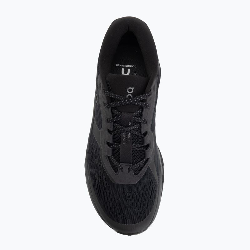 Men's running shoes On Cloudrunner 3 black/black 5