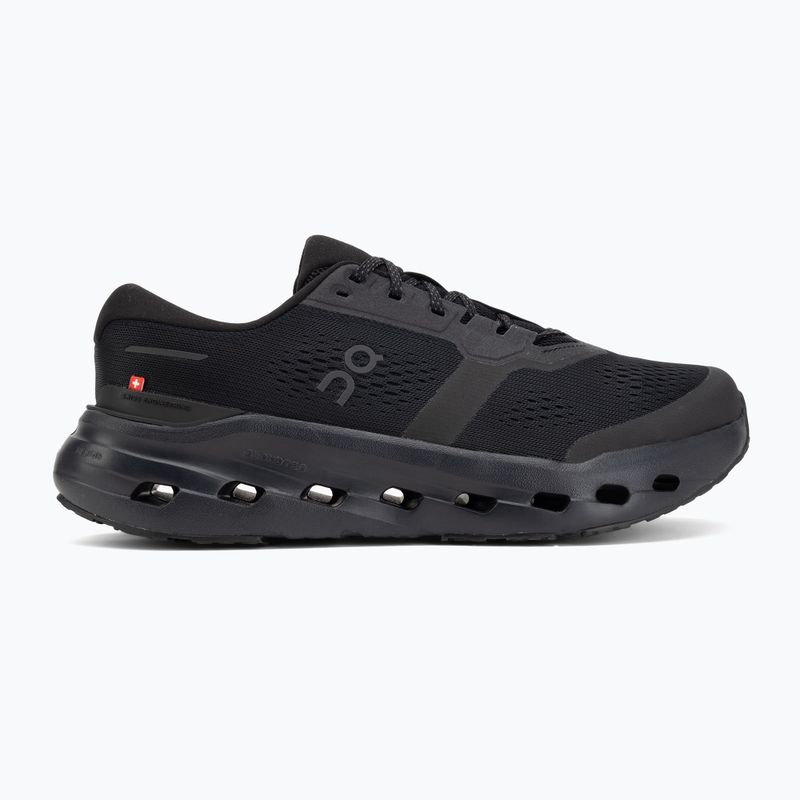 Men's running shoes On Cloudrunner 3 Wide black/black 2