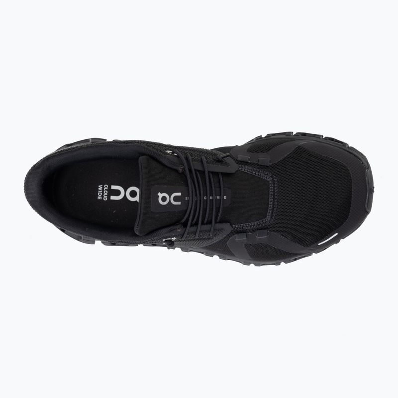 Men's shoes On Cloud 6 Wide black/black 5