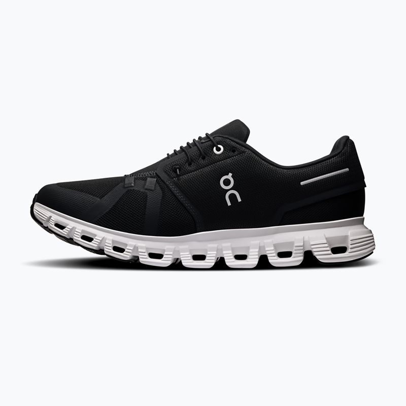 Men's shoes On Cloud 6 Wide black/white 2