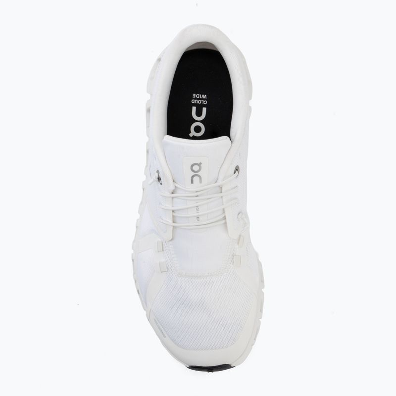 Men's shoes On Cloud 6 Wide white/white 5