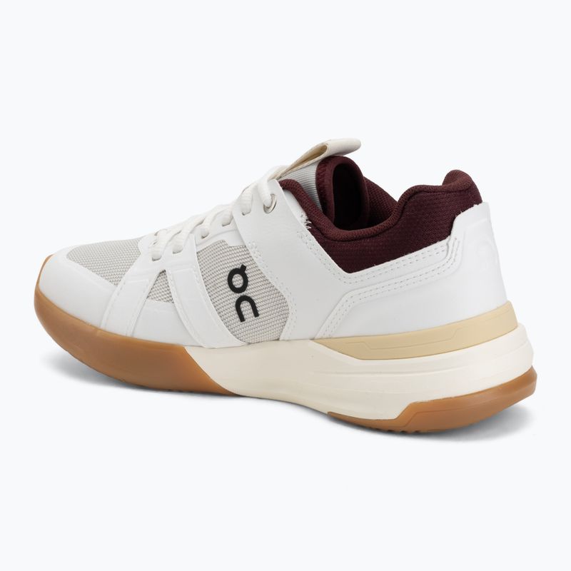 Women's tennis shoes On Running The Rodger Clubhouse Pro W white/ivory 3