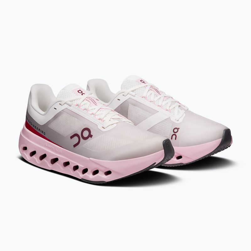 Women's running shoes On Cloudsurfer Next peony/ivory 3