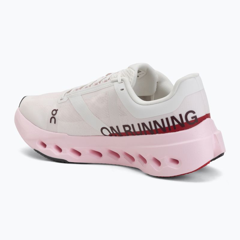 Women's running shoes On Cloudsurfer Next peony/ivory 3