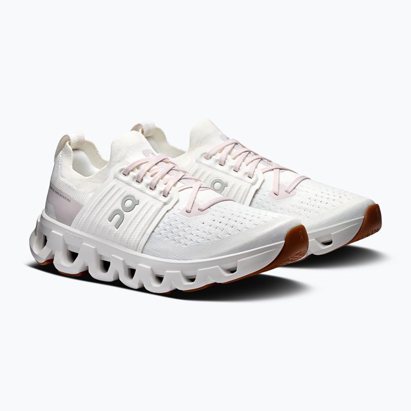 Women's running shoes On Cloudswift 4 white/lily 3