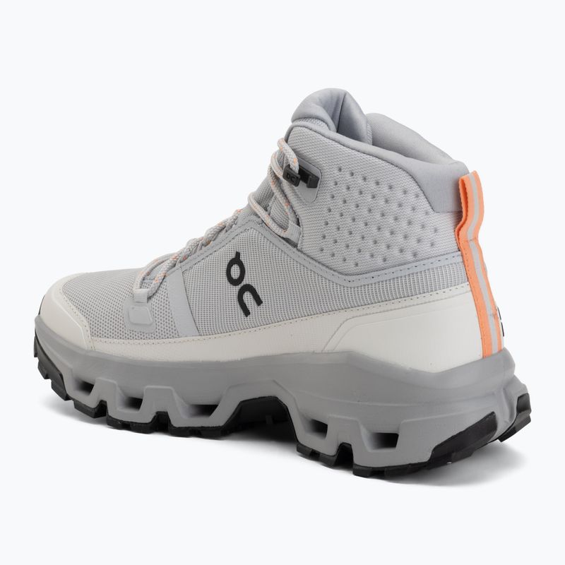 Women's hiking boots On Cloudrock Mid Waterproof glacier/alloy 3