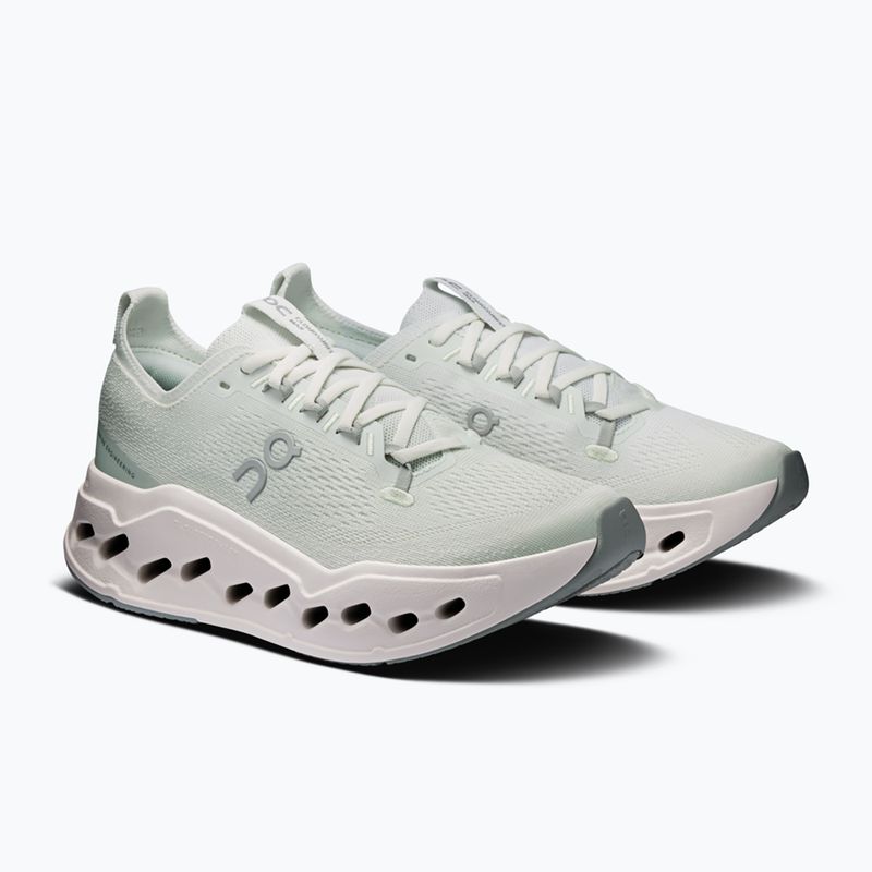 Women's running shoes On Cloudsurfer Max iceberg/ivory 3