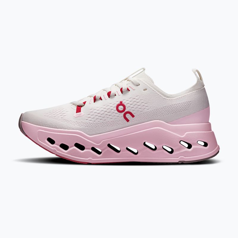 Women's running shoes On Cloudsurfer Max ivory/peony 2