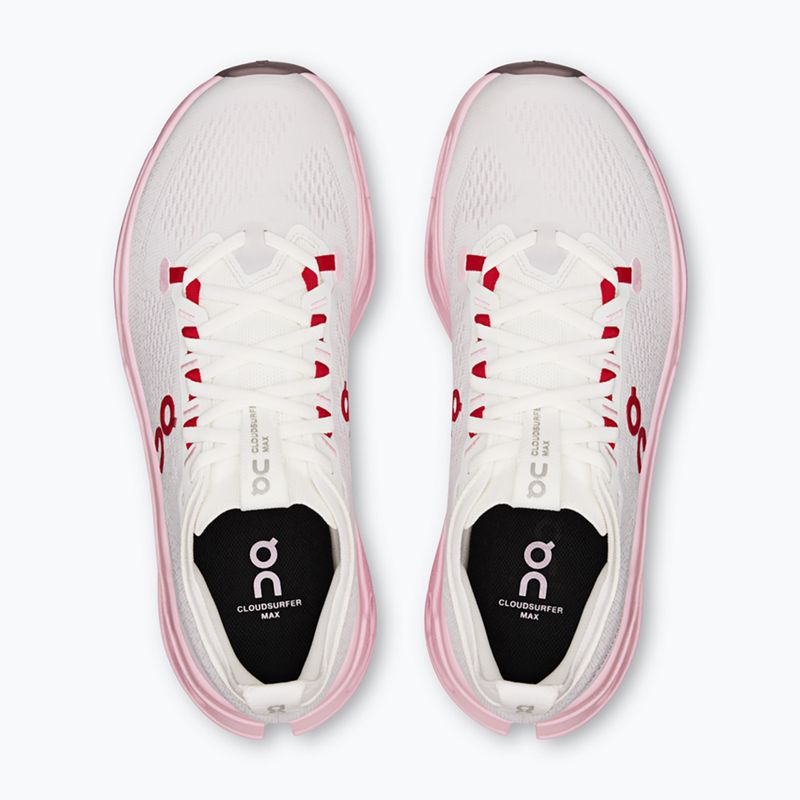 Women's running shoes On Cloudsurfer Max ivory/peony 6