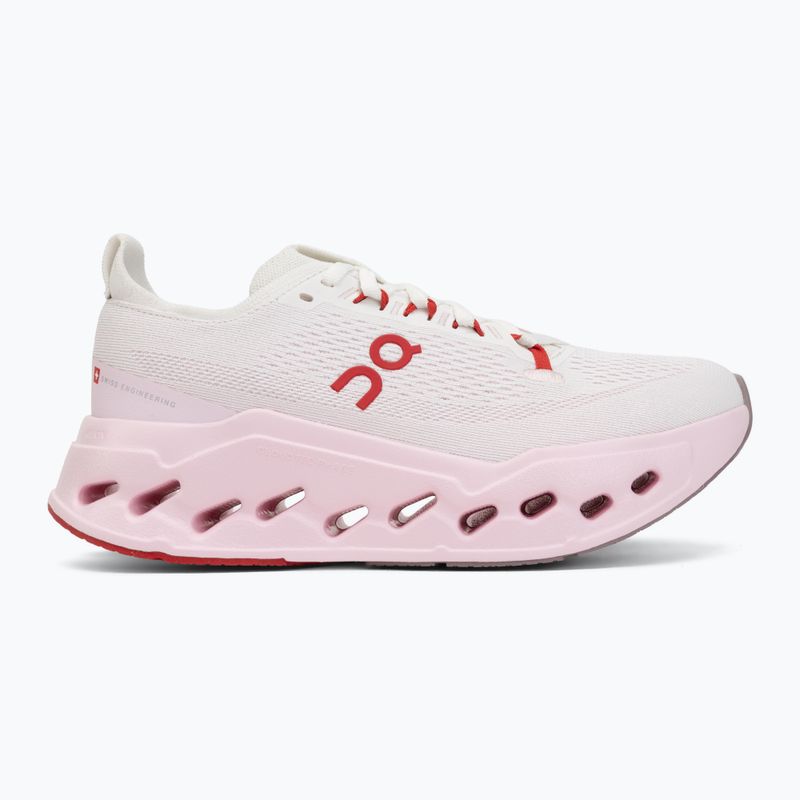 Women's running shoes On Cloudsurfer Max ivory/peony 2