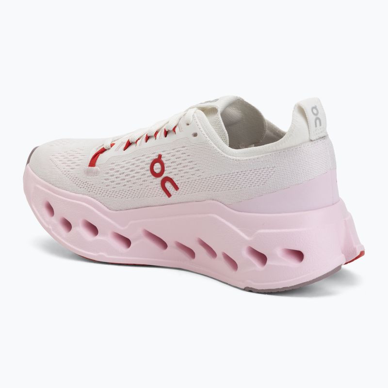 Women's running shoes On Cloudsurfer Max ivory/peony 3