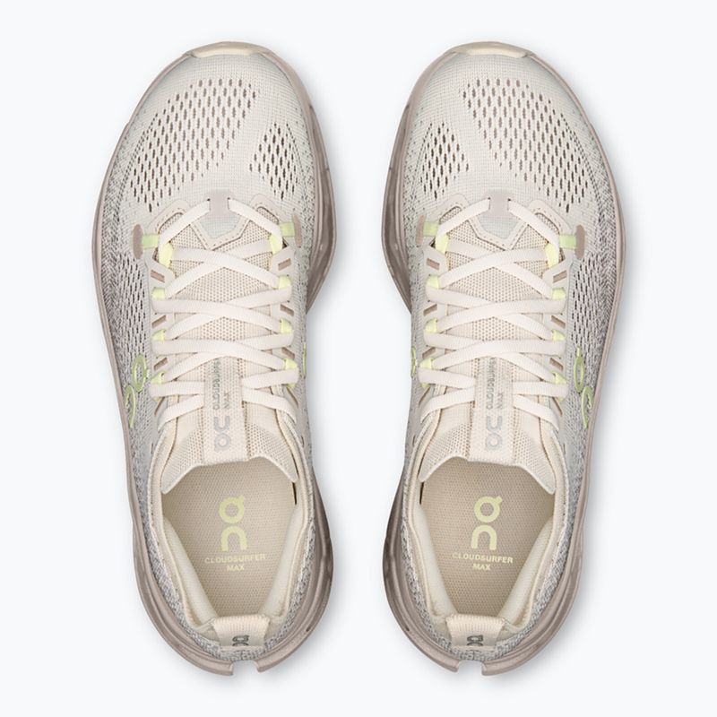 Women's running shoes On Cloudsurfer Max pelican/limelight 4