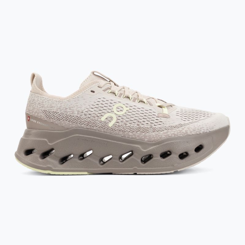 Women's running shoes On Cloudsurfer Max pelican/limelight 2
