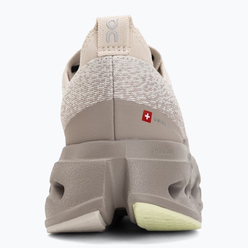 Women's running shoes On Cloudsurfer Max pelican/limelight 6