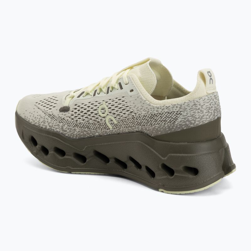 Women's running shoes On Cloudsurfer Max Wide seedling/olive 3