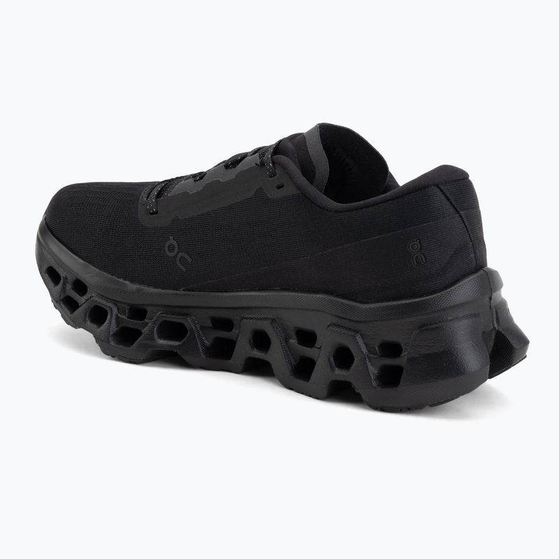Women's running shoes On Cloudmonster 3 black/black 3
