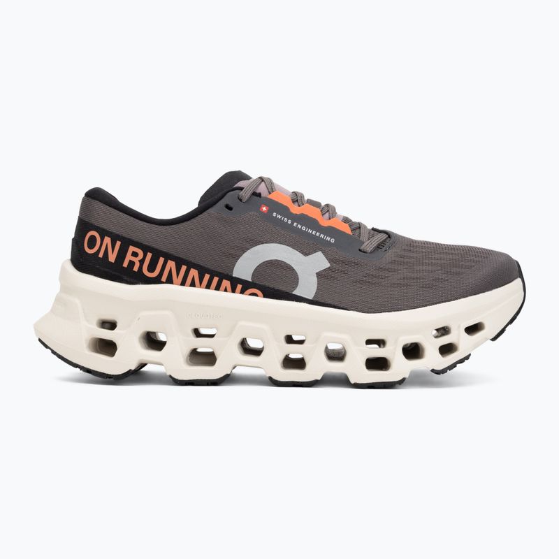 Women's running shoes On Cloudmonster 3 eclipse/ivory 2