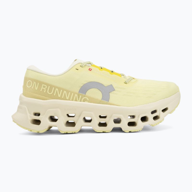 Women's running shoes On Cloudmonster 3 limelight/seedling 2