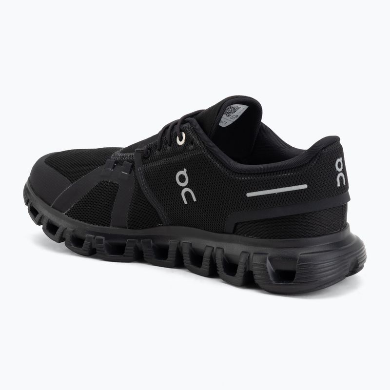 Women's shoes On Cloud 6 Wide black/black 3