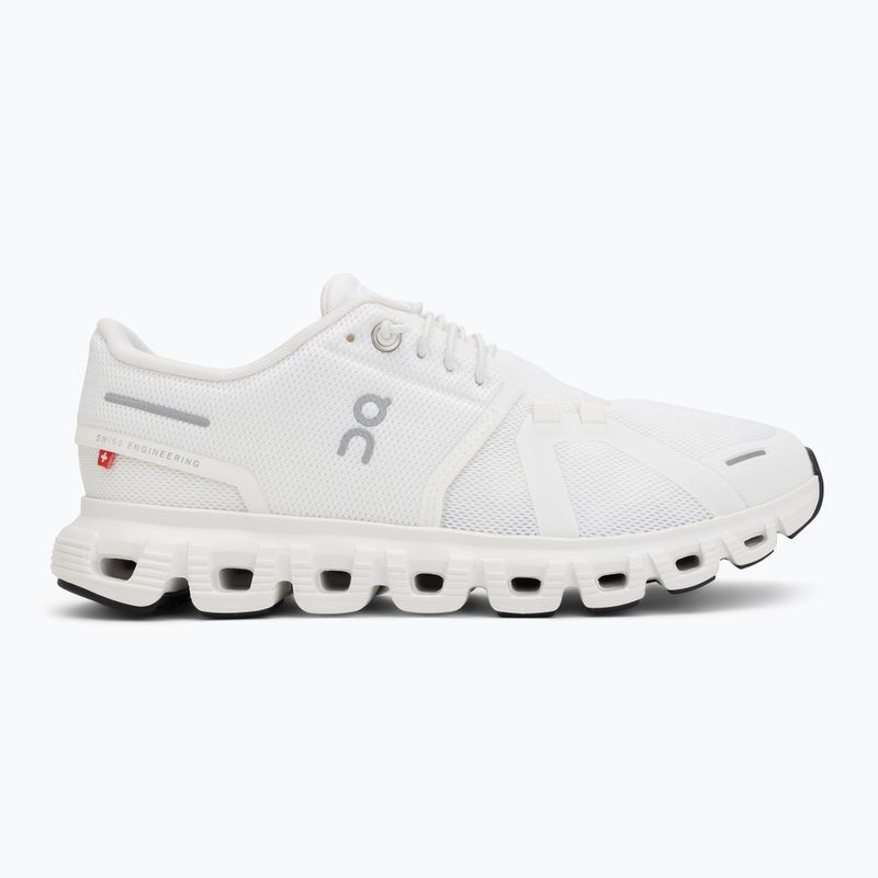 Women's shoes On Cloud 6 Wide white/white 2
