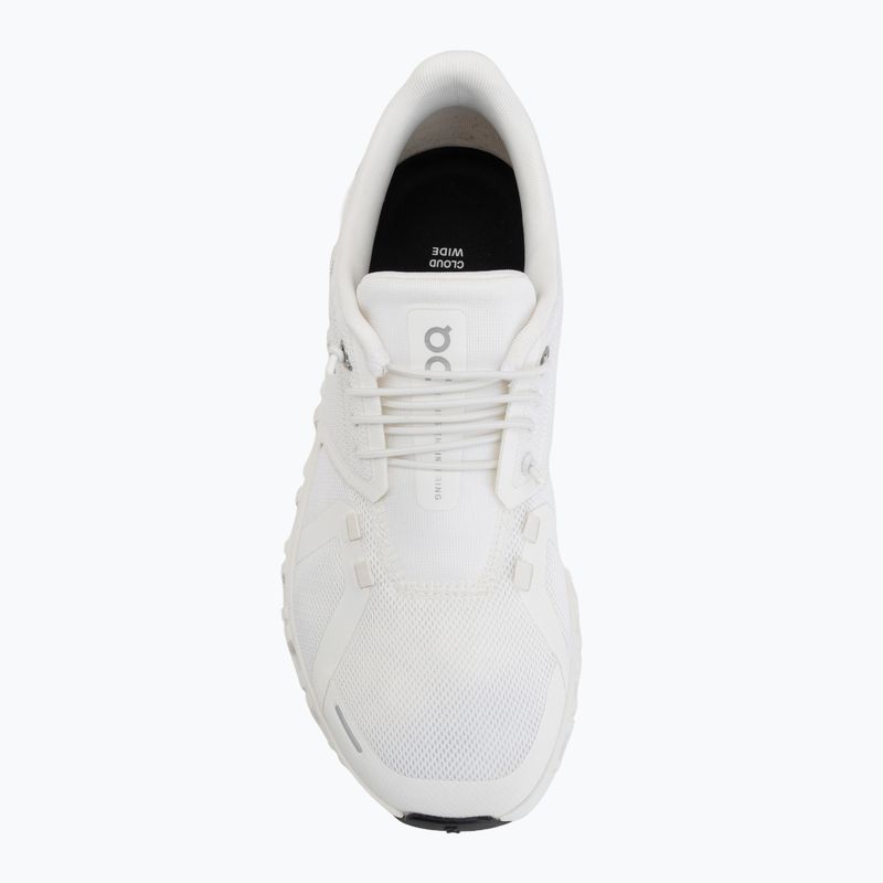 Women's shoes On Cloud 6 Wide white/white 5