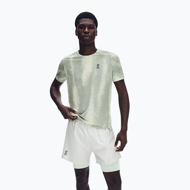Men's running T-shirt On Performance-T Terra seedling/tin 4