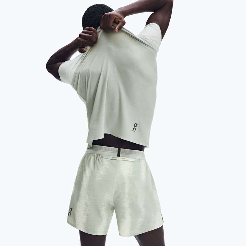 Men's running shorts On Performance Terra seedling/tin 3