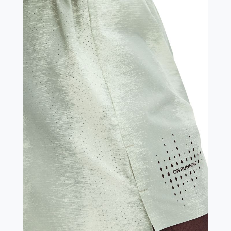 Men's running shorts On Performance Terra seedling/tin 7