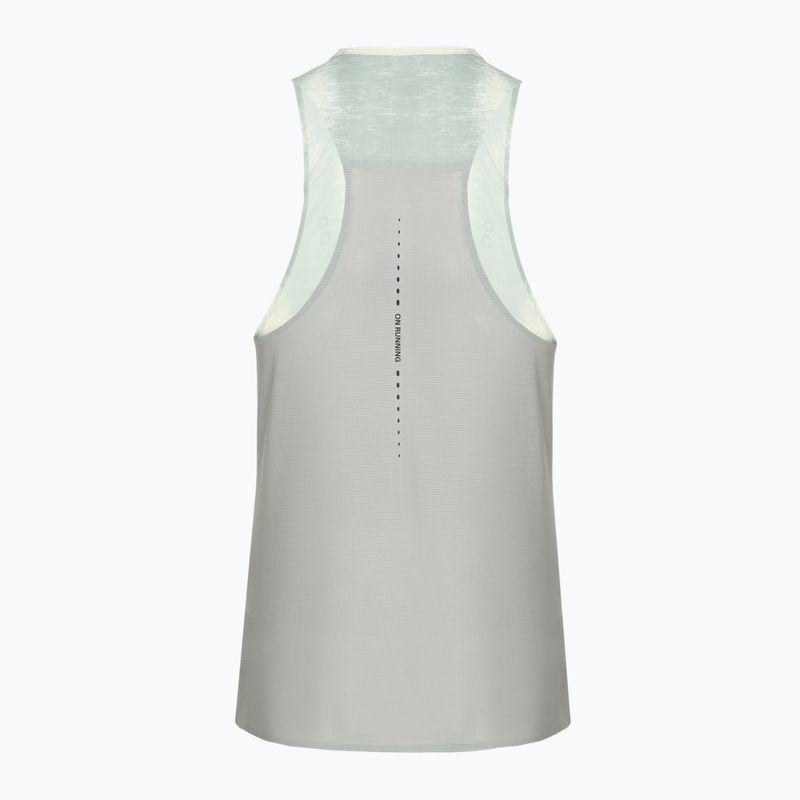 Women's running top On Performance Tank Terra seedling/tin 2