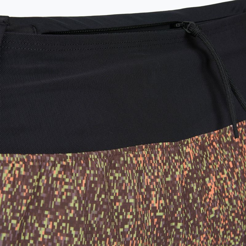 Men's running shorts On Trail black/gobi 4