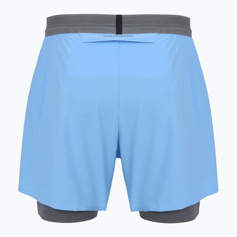 Men's running shorts On 5" Performance 2/1 gourami/rock 2