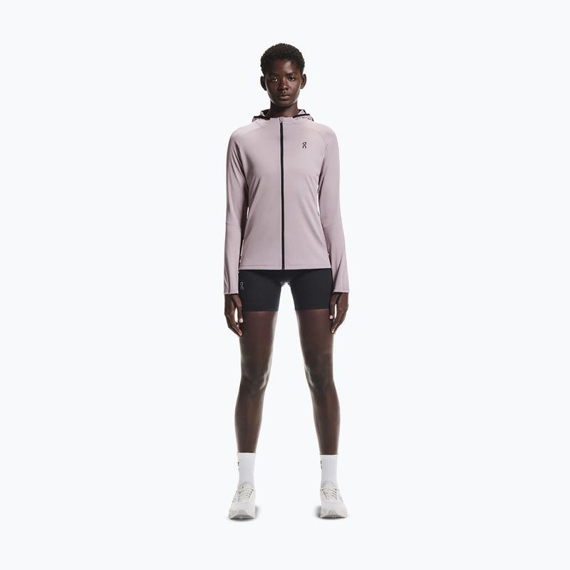 Women's running sweatshirt On Climate Zip Hoodie heron 2
