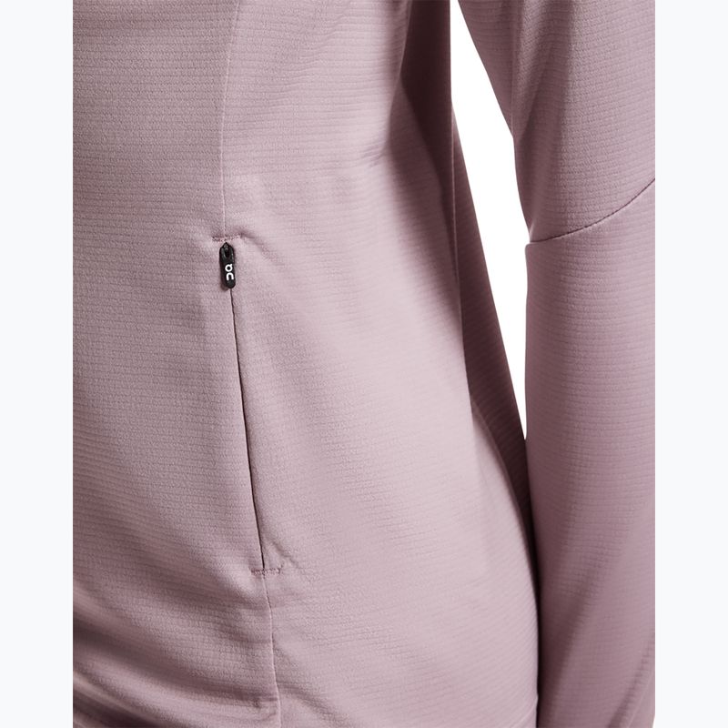 Women's running sweatshirt On Climate Zip Hoodie heron 10